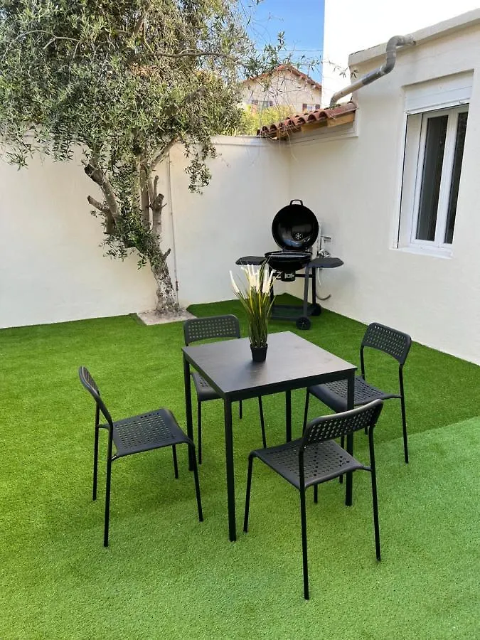 Les Jardins Marseillais 1- Appartement 4 Personnes - Plages Calanques- Stade Velodrome - Hopital La Timone 마르세유